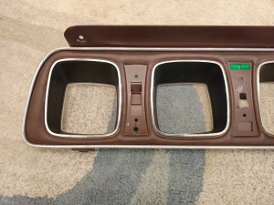 69-71 Dash pad with Gauge Surrounds