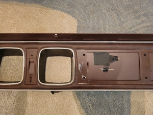 69-71 Dash pad with Gauge Surrounds