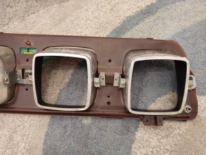 69-71 Dash pad with Gauge Surrounds