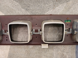 69-71 Dash pad with Gauge Surrounds