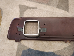 69-71 Dash pad with Gauge Surrounds